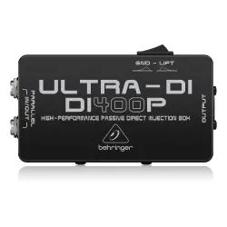 Behringer Ultra-DI DI400P Tek Kanallı Pasif Direct Box - 2