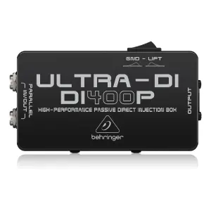 Behringer Ultra-DI DI400P Tek Kanallı Pasif Direct Box - 2