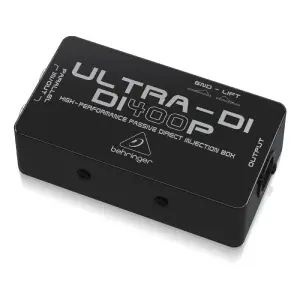 Behringer Ultra-DI DI400P Tek Kanallı Pasif Direct Box - 3