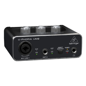 Behringer U-Phoria UM2 USB Audio Interface - Behringer