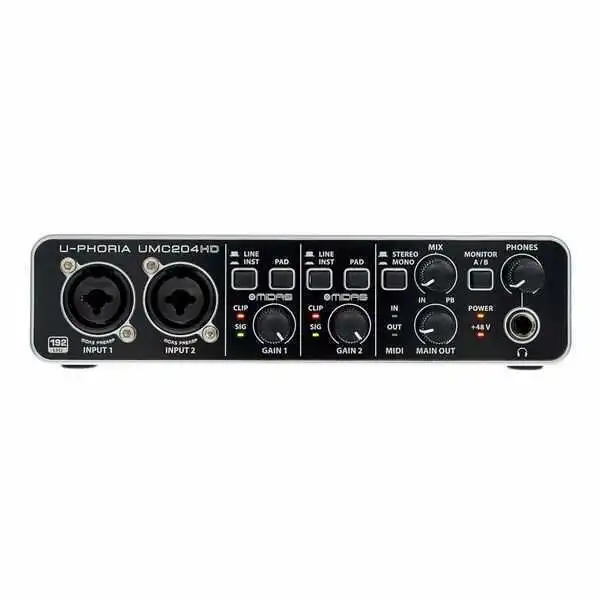Behringer - BEHRINGER U-PHORIA UMC204HD Harici USB Ses Kartı