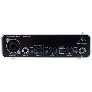 Behringer U-Phoria UMC22 USB Audio Interface - Behringer