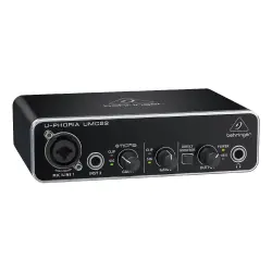 Behringer UMC22 Profesyonel 2x2 USB Ses Kartı (Audio Interface) - 1
