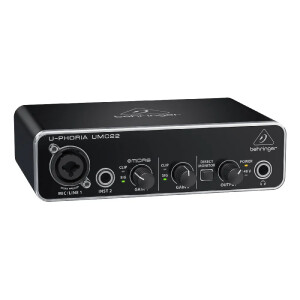 Behringer UMC22 Profesyonel 2x2 USB Ses Kartı (Audio Interface) - Behringer
