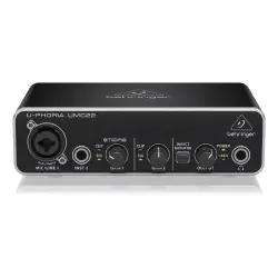 Behringer UMC22 Profesyonel 2x2 USB Ses Kartı (Audio Interface) - 2