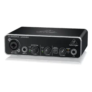 Behringer UMC22 Profesyonel 2x2 USB Ses Kartı (Audio Interface) - 4