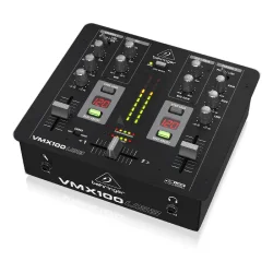 Behringer VMX100USB 2 Kanal Profesyonel USB DJ Mikseri - 4