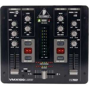 Behringer Pro Mixer VMX100USB 2-channel DJ Mixer - Behringer