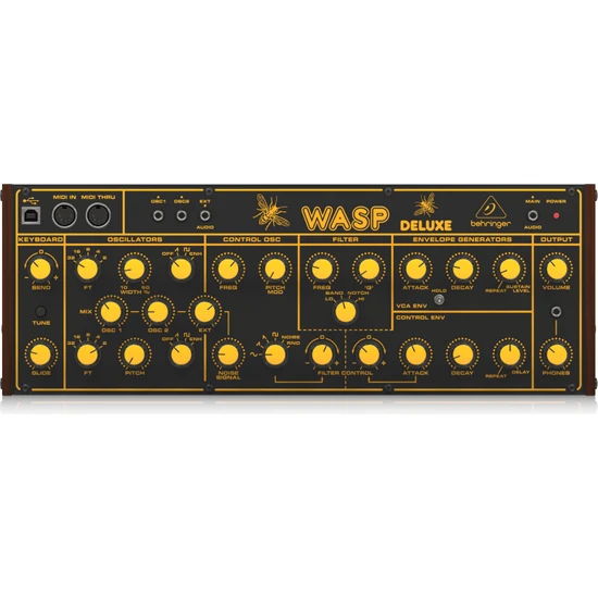 BEHRINGER WASP DELUXE Hibrit Analog Synthesizer - 1
