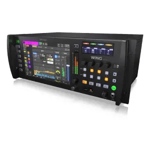 Behringer WING RACK 48 Kanal / 28 Bus Full Stereo Dijital Mikser Konsolu (Pro Black, 4 RU) - 5