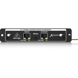 BEHRINGER X-DANTE X32 İçin 32 Kanal Audinate Dante Genişletme Kartı - 3