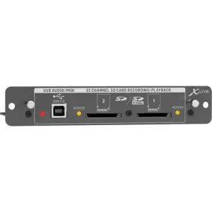 BEHRINGER X-LIVE X32 Expansion Card for 32-Channel Live Recording/Playback - 1