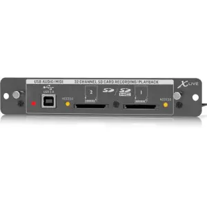 BEHRINGER X-LIVE X32 Expansion Card for 32-Channel Live Recording/Playback - 3