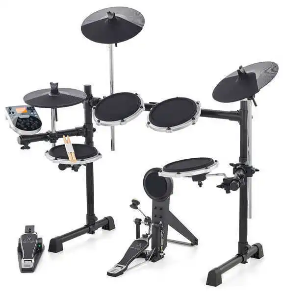Behringer - BEHRINGER XD80USB 175 Ses, 15 Davul Seti, LCD Ekran ve USB / MIDI Arabirimli Yüksek Performanslı 8 Adet Elektronik Davul Seti