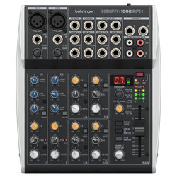 Behringer Xenyx 1002SFX 10-channel Analog Streaming Mixer - Behringer