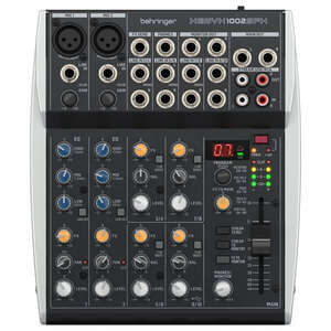 Behringer Xenyx 1002SFX 10-channel Analog Streaming Mixer - 1