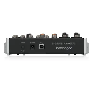 Behringer Xenyx 1002SFX Premium Analog 10 Girişli Mikser (Klark Teknik FX & USB Streaming) - 5
