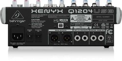 Behringer Xenyx Q1204USB Mixer with USB - 4