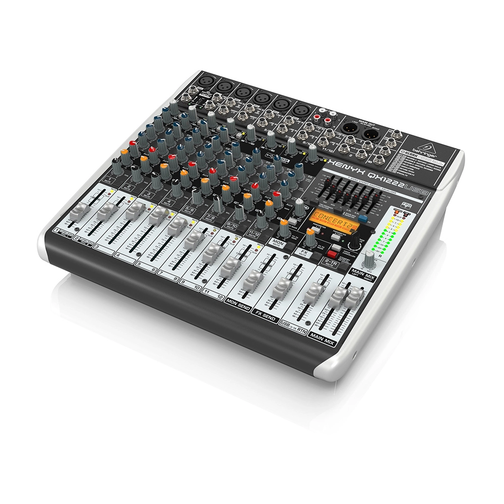 Behringer Xenyx QX1222USB Mixer with USB and Effects - 2