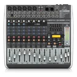 Behringer XENYX QX1222USB Premium 16 Girişli USB Analog Mikser (Efektli ve Kablosuz Uyumlu) - 1