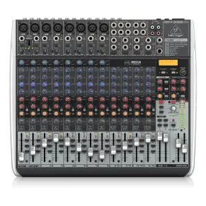 Behringer XENYX QX2222USB Premium 22 Girişli USB Analog Mikser (Efektli ve Kablosuz Uyumlu) - 1