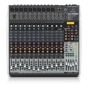 Behringer XENYX QX2442USB Premium 24 Girişli USB Analog Mikser (Efektli ve Kablosuz Uyumlu) - 1