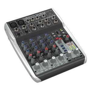 Behringer XENYX QX602MP3 Premium 6 Girişli Analog Mikser (Multi-FX ve MP3 Çalar Dahil) - Behringer
