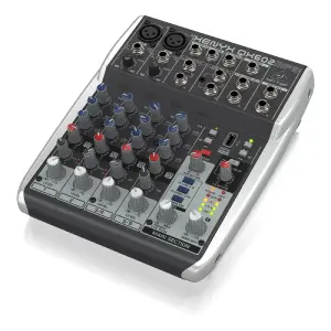 Behringer XENYX QX602MP3 Premium 6 Girişli Analog Mikser (Multi-FX ve MP3 Çalar Dahil) - 4