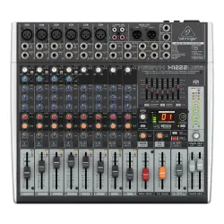 Behringer XENYX X1222USB Premium 16 Girişli Analog Mikser (Multi-FX ve USB Ses Kartı ile) - 1