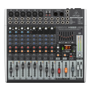 Behringer XENYX X1222USB Premium 16 Girişli Analog Mikser (Multi-FX ve USB Ses Kartı ile) - Behringer