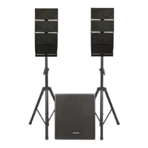 Bergmann Technik Konzert-16 8x6.5'' Uydu + 15'' Subwoofer Aktif Set - Bergmann Technik