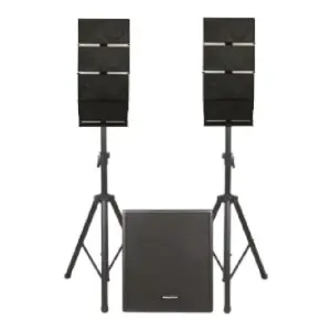 Bergmann Technik Konzert-16 8x6.5'' Uydu + 15'' Subwoofer Aktif Set - 1