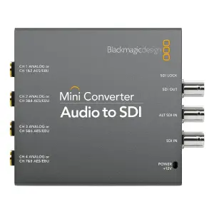 Blackmagic Design Audio to SDI Mini Converter - 2
