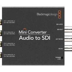 Blackmagic Design Mini Converter Audio to SDI - 2