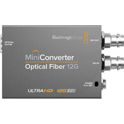 Blackmagic Design Mini Converter Optical Fiber 12G-SDI - Blackmagic Design