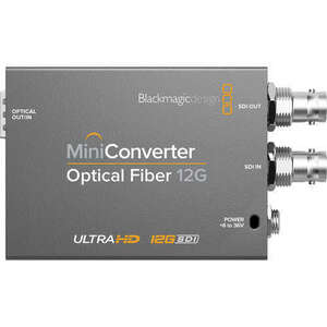 Blackmagic Design Mini Converter Optical Fiber 12G-SDI - 1