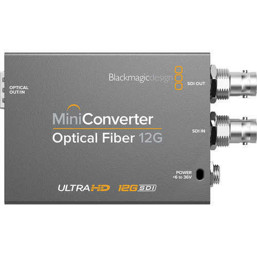 Blackmagic Design - Blackmagic Design Mini Converter Optical Fiber 12G-SDI