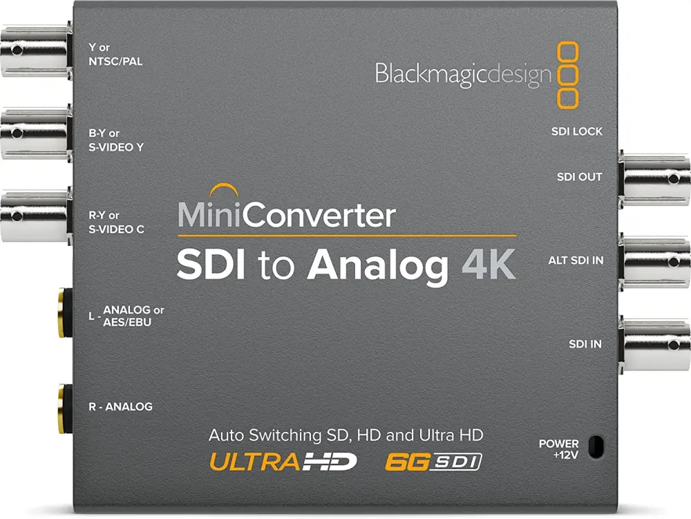 Blackmagic Design Mini Converter SDI to Analog 4K - 2