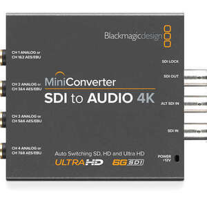 Blackmagic Design Mini Converter SDI to Audio 4K - 2
