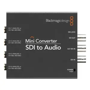 Blackmagic Design Mini Converter SDI to Audio 4K - 2
