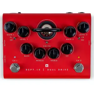 Blackstar Dept. 10 Dual Drive 2-Channel Tube Overdrive Pedalı AMPED 3 - 1