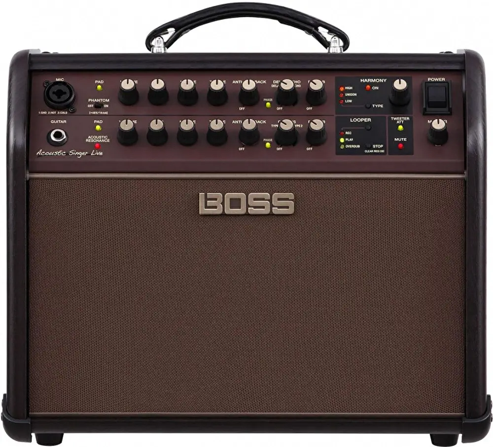 Boss - BOSS ACS-LIVE Acoustic Singer Live 60W Akustik Enstrüman Amfisi