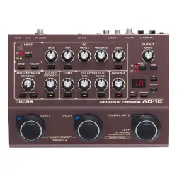 BOSS AD-10 Akustik Gitar Preamp ve DI Pedalı - 2