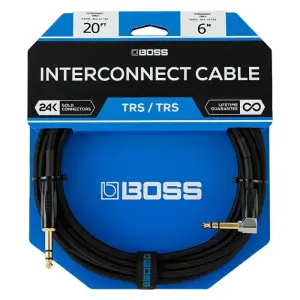 BOSS BCC-3-TRA Premium TRS/TRS 1m Enstrüman Kablosu - 1