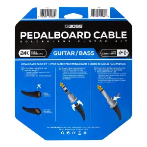 BOSS BCK-12 Lehimsiz Pedalboard Kablo Kiti (12 Konektör, 12 ft Kablo) - 2
