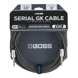 BOSS BGK-30 9,1 m 1/4 inç TRS – TRS Dijital AES/EBU Kablosu - 1