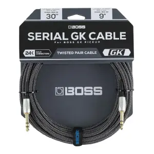 BOSS BGK-30 9,1 m 1/4 inç TRS – TRS Dijital AES/EBU Kablosu - 1