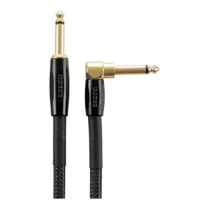 BOSS BIC-P10A Premium Enstrüman Kablosu (Düz – Açılı, 3 m / 10 ft) - 2