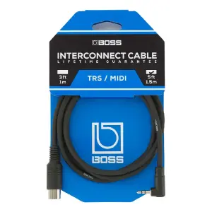 BOSS BMIDI-5-35 1,5 Metre MIDI Kablosu (3.5 mm TRS – 5 Pin MIDI) - 2