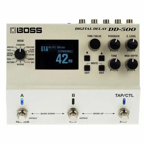 BOSS DD-500 Digital Delay Pedalı - 1